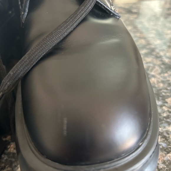 Prada monolith combat boots leather and nylon chunky sole size 39 (8) - Picture 9 of 14